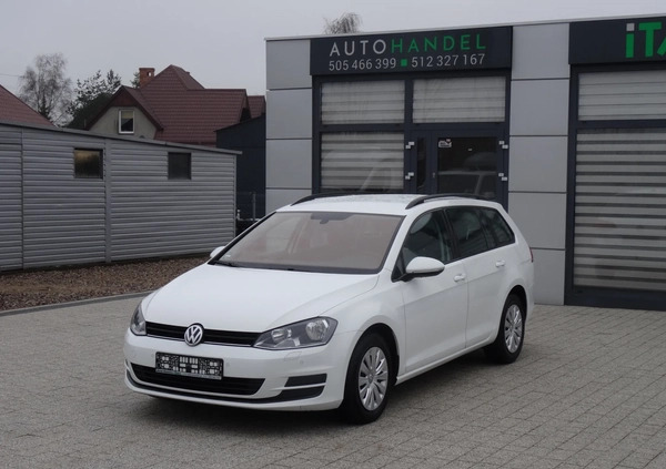Volkswagen Golf cena 39999 przebieg: 190000, rok produkcji 2014 z Dąbrowa Górnicza małe 121
